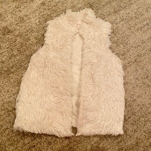White Fur Vest